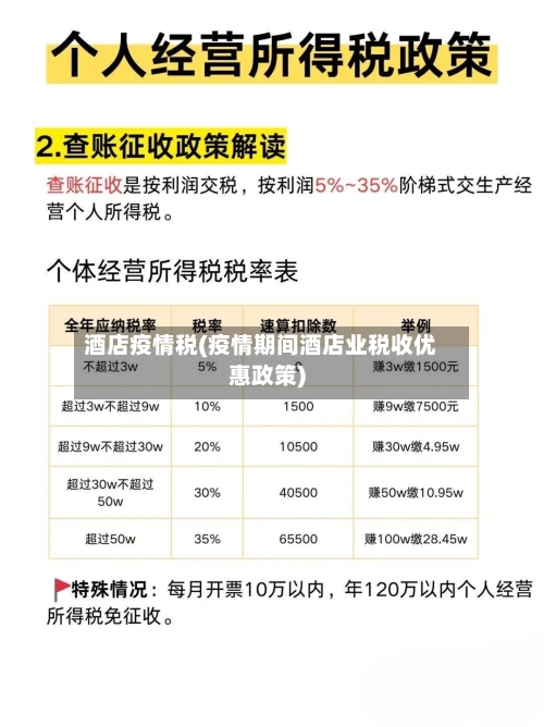 酒店疫情税(疫情期间酒店业税收优惠政策)-第2张图片