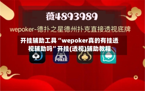 开挂辅助工具“wepoker真的有挂透视辅助吗”开挂(透视)辅助教程-第3张图片