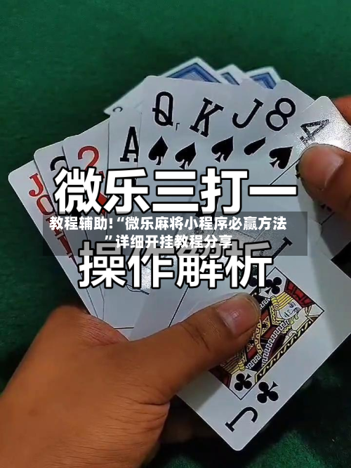 教程辅助!“微乐麻将小程序必赢方法”详细开挂教程分享-第3张图片