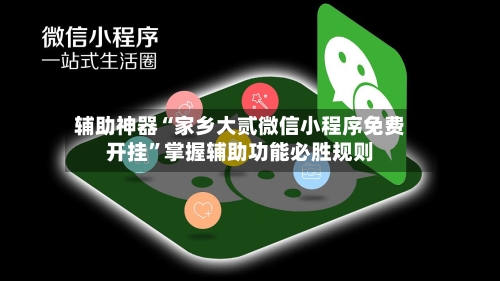 辅助神器“家乡大贰微信小程序免费开挂”掌握辅助功能必胜规则-第1张图片