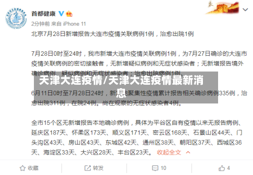 天津大连疫情/天津大连疫情最新消息-第1张图片