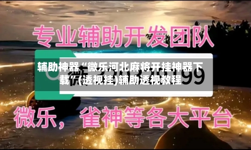 辅助神器“微乐河北麻将开挂神器下载”(透视挂)辅助透视教程-第2张图片