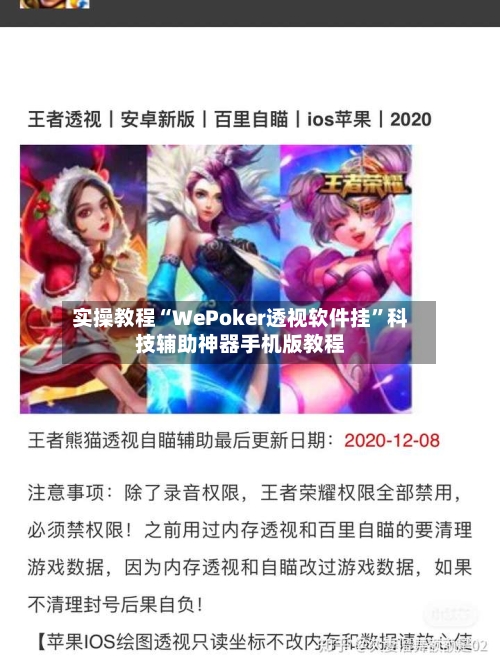 实操教程“WePoker透视软件挂”科技辅助神器手机版教程-第2张图片