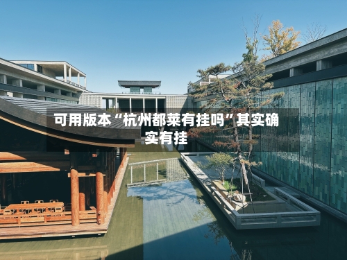 可用版本“杭州都莱有挂吗”其实确实有挂-第2张图片