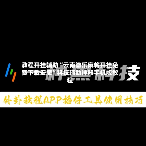 教程开挂辅助“云南微乐麻将开挂免费下载安装	”科技辅助神器手机版教程-第2张图片