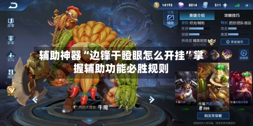 辅助神器“边锋干瞪眼怎么开挂”掌握辅助功能必胜规则-第2张图片