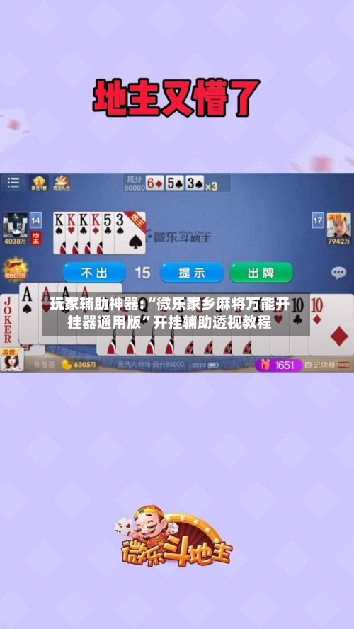 玩家辅助神器:“微乐家乡麻将万能开挂器通用版”开挂辅助透视教程-第3张图片