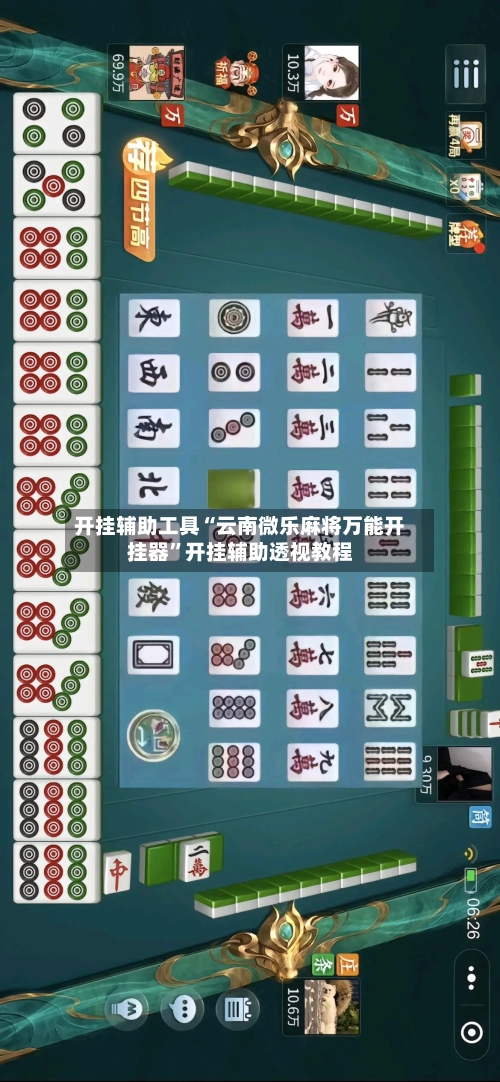 开挂辅助工具“云南微乐麻将万能开挂器”开挂辅助透视教程-第1张图片