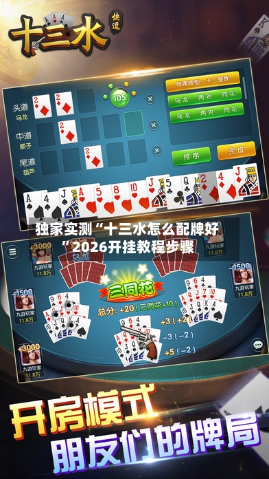 独家实测“十三水怎么配牌好”2026开挂教程步骤-第1张图片