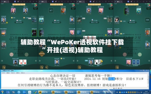 辅助教程“WePoKer透视软件挂下载”开挂(透视)辅助教程-第2张图片