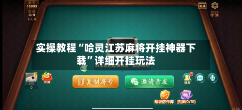 实操教程“哈灵江苏麻将开挂神器下载”详细开挂玩法-第2张图片