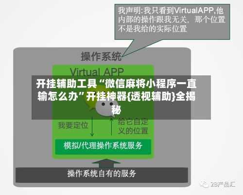 开挂辅助工具“微信麻将小程序一直输怎么办”开挂神器{透视辅助}全揭秘-第3张图片