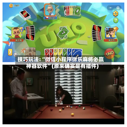 技巧玩法:“微信小程序微乐麻将必赢神器软件”(原来确实是有插件)-第3张图片