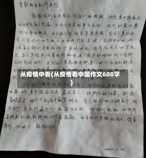 从疫情中看(从疫情看中国作文600字)-第2张图片