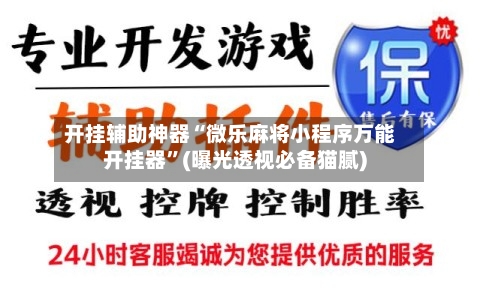 开挂辅助神器“微乐麻将小程序万能开挂器”(曝光透视必备猫腻)-第2张图片