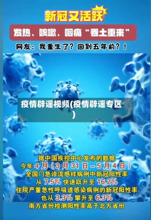 疫情辟谣视频(疫情辟谣专区)-第1张图片