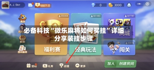 必备科技“微乐麻将如何买挂	”详细分享装挂步骤-第2张图片