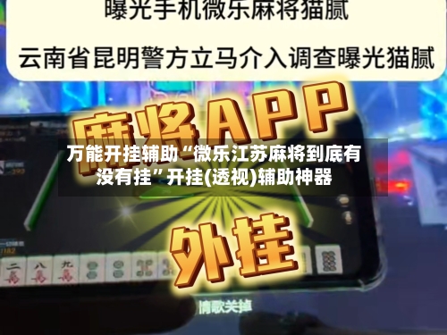 万能开挂辅助“微乐江苏麻将到底有没有挂”开挂(透视)辅助神器-第1张图片