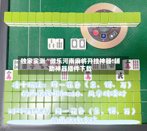 独家实测“微乐河南麻将开挂神器!辅助神器插件下载-第1张图片