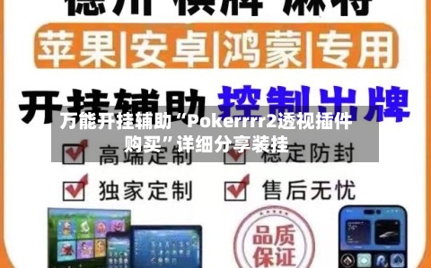 万能开挂辅助“Pokerrrr2透视插件购买”详细分享装挂-第1张图片