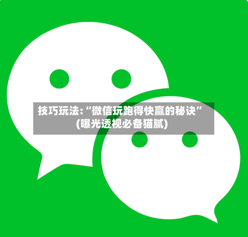 技巧玩法:“微信玩跑得快赢的秘诀”(曝光透视必备猫腻)-第2张图片