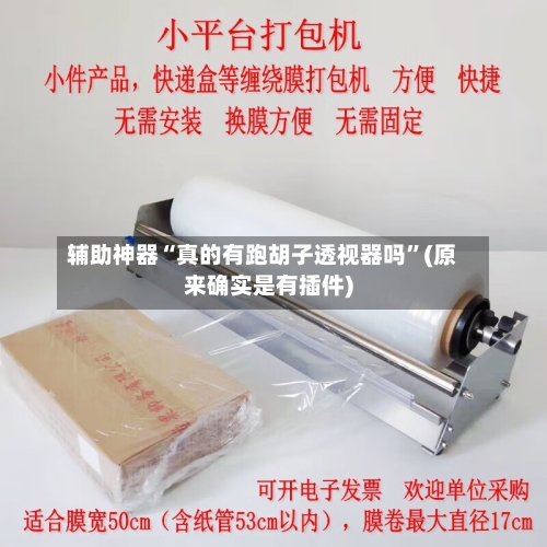 辅助神器“真的有跑胡子透视器吗	”(原来确实是有插件)-第1张图片