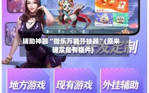 辅助神器“微乐万能开挂器	”(原来确实是有插件)-第3张图片