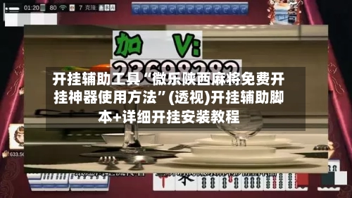 开挂辅助工具“微乐陕西麻将免费开挂神器使用方法”(透视)开挂辅助脚本+详细开挂安装教程-第2张图片