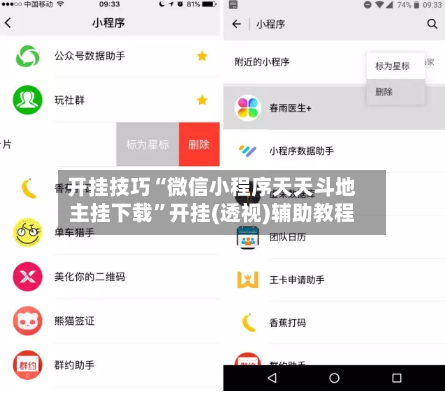 开挂技巧“微信小程序天天斗地主挂下载”开挂(透视)辅助教程-第1张图片