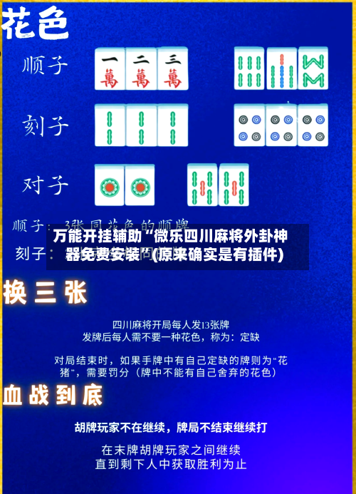万能开挂辅助“微乐四川麻将外卦神器免费安装”(原来确实是有插件)-第3张图片