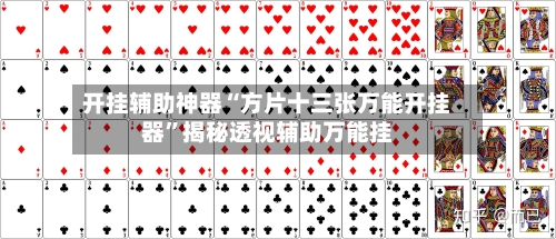 开挂辅助神器“方片十三张万能开挂器	”揭秘透视辅助万能挂-第1张图片