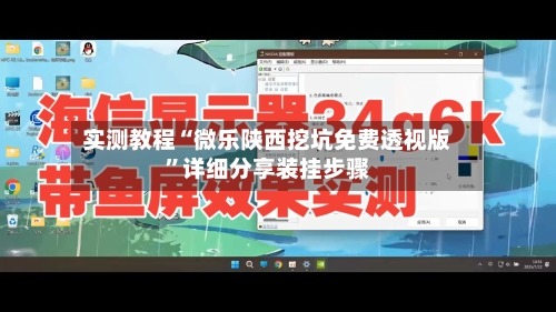实测教程“微乐陕西挖坑免费透视版”详细分享装挂步骤-第1张图片