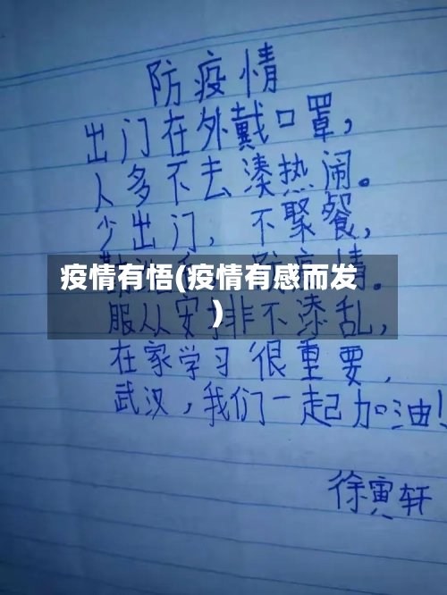 疫情有悟(疫情有感而发)-第1张图片