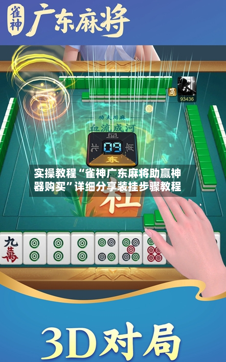 实操教程“雀神广东麻将助赢神器购买”详细分享装挂步骤教程-第1张图片