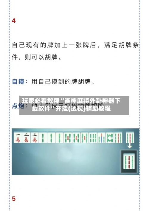 玩家必看教程“雀神麻将外卦神器下载软件”开挂(透视)辅助教程-第2张图片