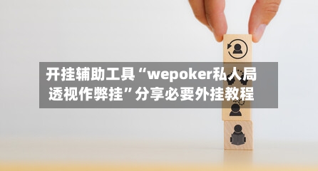 开挂辅助工具“wepoker私人局透视作弊挂	”分享必要外挂教程-第2张图片