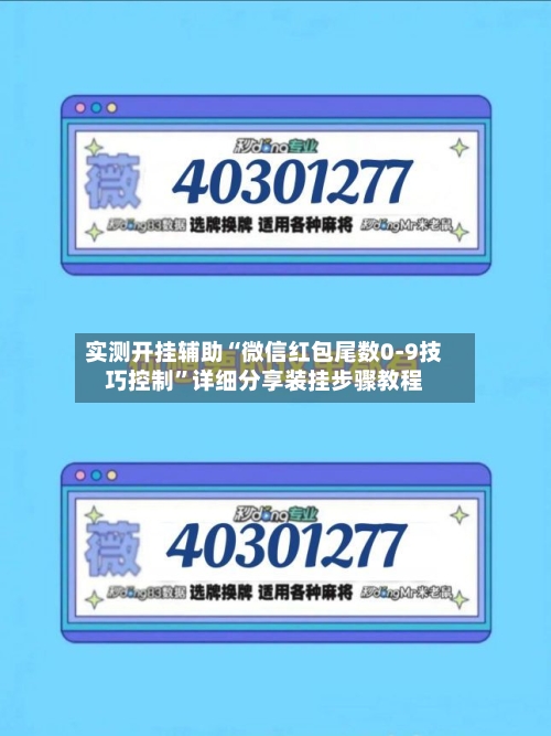 实测开挂辅助“微信红包尾数0-9技巧控制”详细分享装挂步骤教程-第1张图片