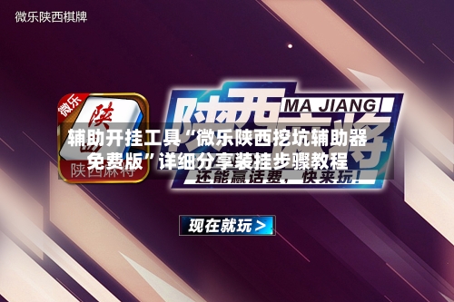 辅助开挂工具“微乐陕西挖坑辅助器免费版	”详细分享装挂步骤教程-第2张图片