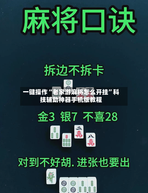 一键操作“老家游麻将怎么开挂”科技辅助神器手机版教程-第1张图片