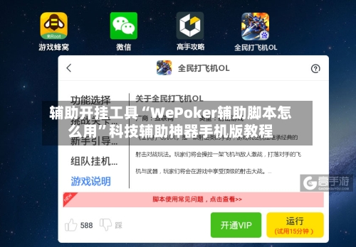 辅助开挂工具“WePoker辅助脚本怎么用”科技辅助神器手机版教程-第1张图片