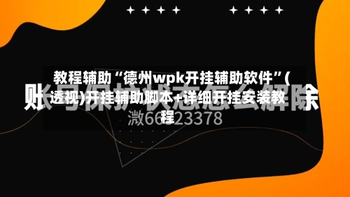 教程辅助“德州wpk开挂辅助软件”(透视)开挂辅助脚本+详细开挂安装教程-第1张图片