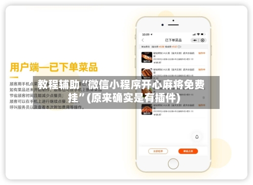 教程辅助“微信小程序开心麻将免费挂”(原来确实是有插件)-第1张图片