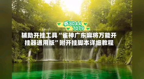 辅助开挂工具“雀神广东麻将万能开挂器通用版”附开挂脚本详细教程-第2张图片