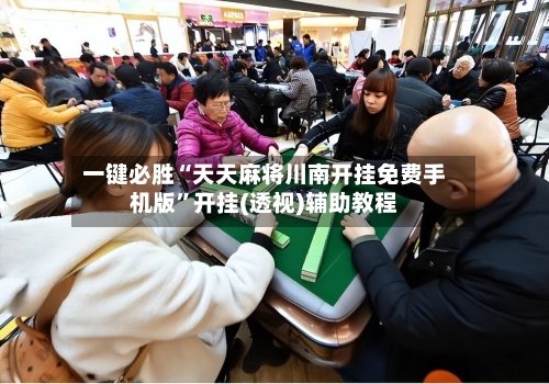 一键必胜“天天麻将川南开挂免费手机版”开挂(透视)辅助教程-第2张图片