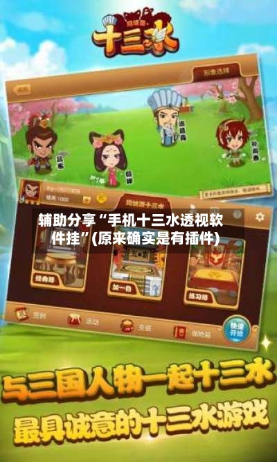 辅助分享“手机十三水透视软件挂”(原来确实是有插件)-第2张图片