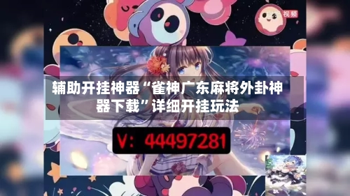 辅助开挂神器“雀神广东麻将外卦神器下载”详细开挂玩法-第3张图片