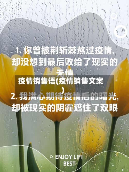 疫情销售语(疫情销售文案)-第1张图片