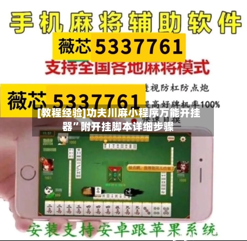 [教程经验]功夫川麻小程序万能开挂器	”附开挂脚本详细步骤-第1张图片