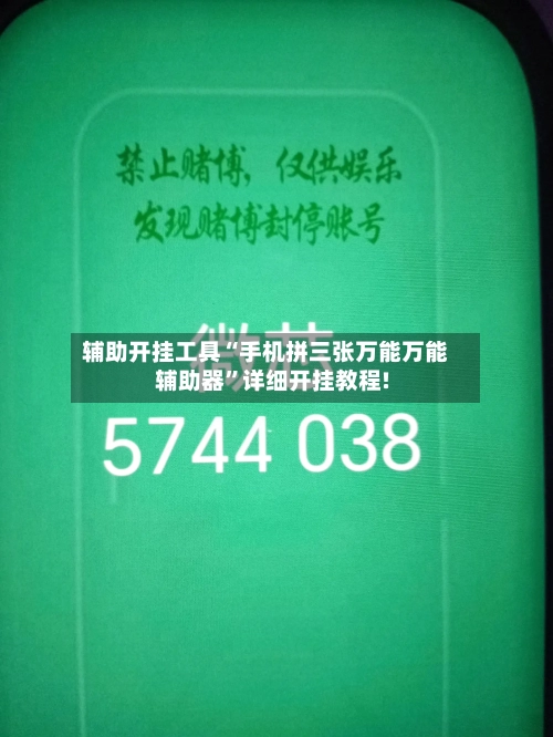 辅助开挂工具“手机拼三张万能万能辅助器	”详细开挂教程!-第2张图片