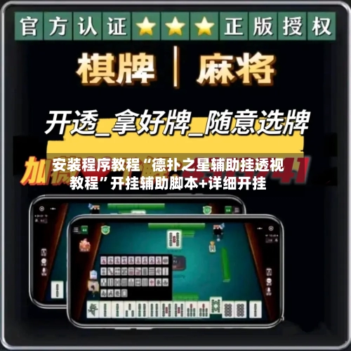 安装程序教程“德扑之星辅助挂透视教程	”开挂辅助脚本+详细开挂-第1张图片